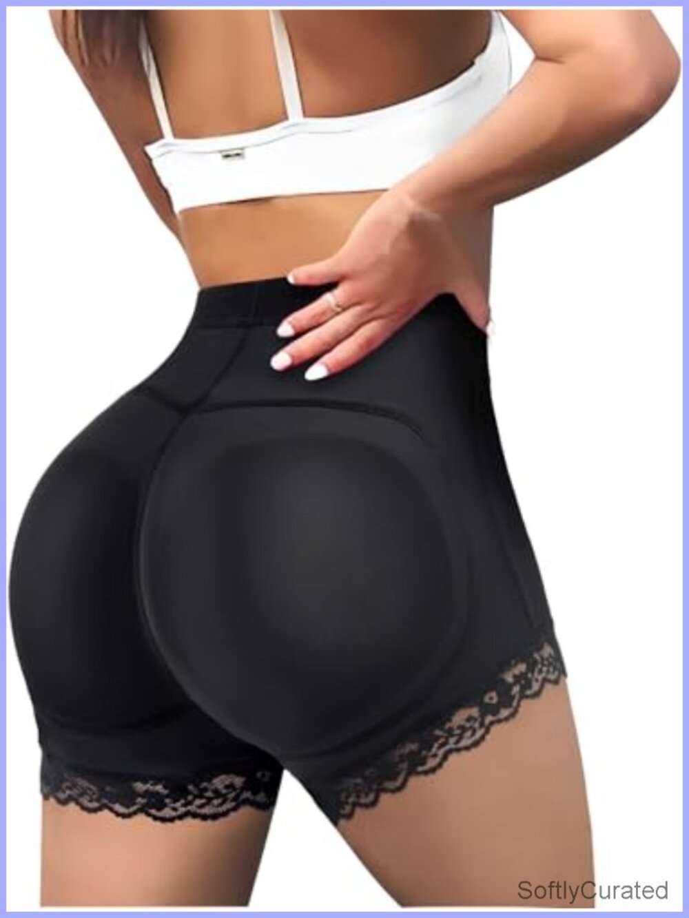 Padded Butt Lifting Shapewear Panties Tummy Control Thigh Slimmer